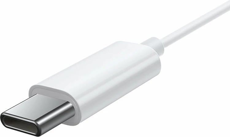 Kufje Baseus Encok C17 me mikrofon, USB-C, të bardha