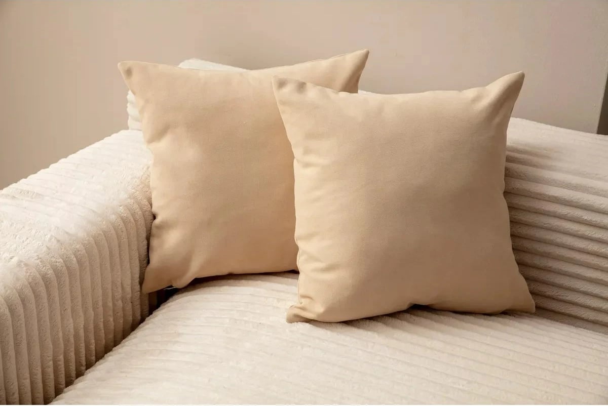 Set mbulesash për jastëkë (2 copë), ngjyrë bezhë, Evila Originals