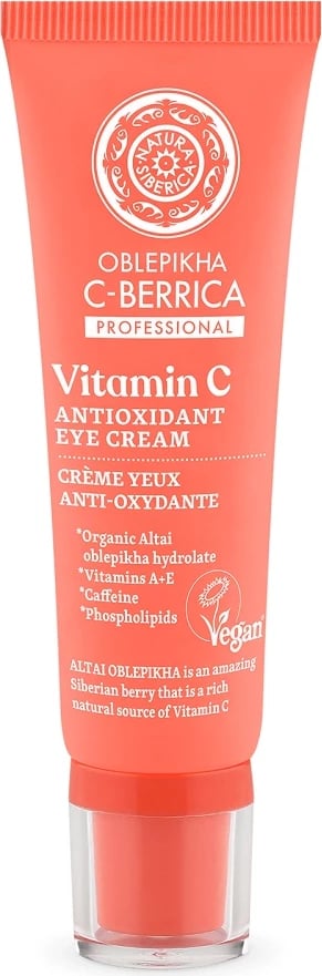 Krem për sy për femra Natura Siberica Oblepikha C-Berrica Anti-Oxidant, 30ml