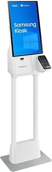 Kiosk vetëshërbimi Samsung LH24KMC3BGCXEN, 24", Intel Core i3, Windows 10 IoT, Bardhë Kiosk vetëshërbimi Samsung LH24KMC3BGCXEN, 24", Intel Core i3, Windows 10 IoT, Bardhë