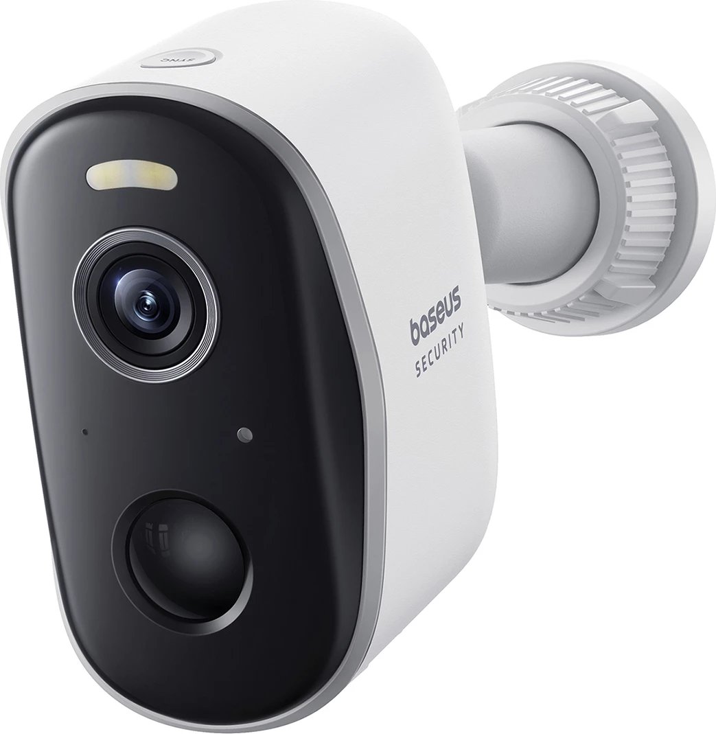 Kamerë sigurie Baseus Security N1 2K S0ST002130, 7800 mAh, IP67, e bardhë