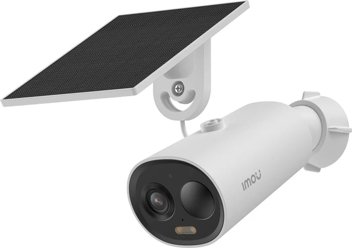 Kamerë sigurie e jashtme IMOU Cell 3C AIO, 5MP, me panel diellor të integruar, e bardhë