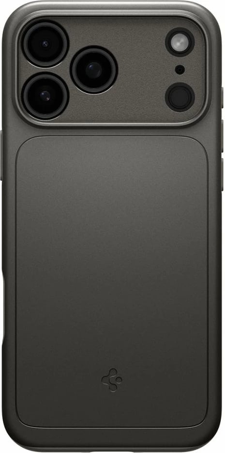 Mbështjellës, Spigen, Thin Fit MagSafe, për iPhone 17 Pro Max, polikarbonat, ultra i hollë, me MagSafe, gri