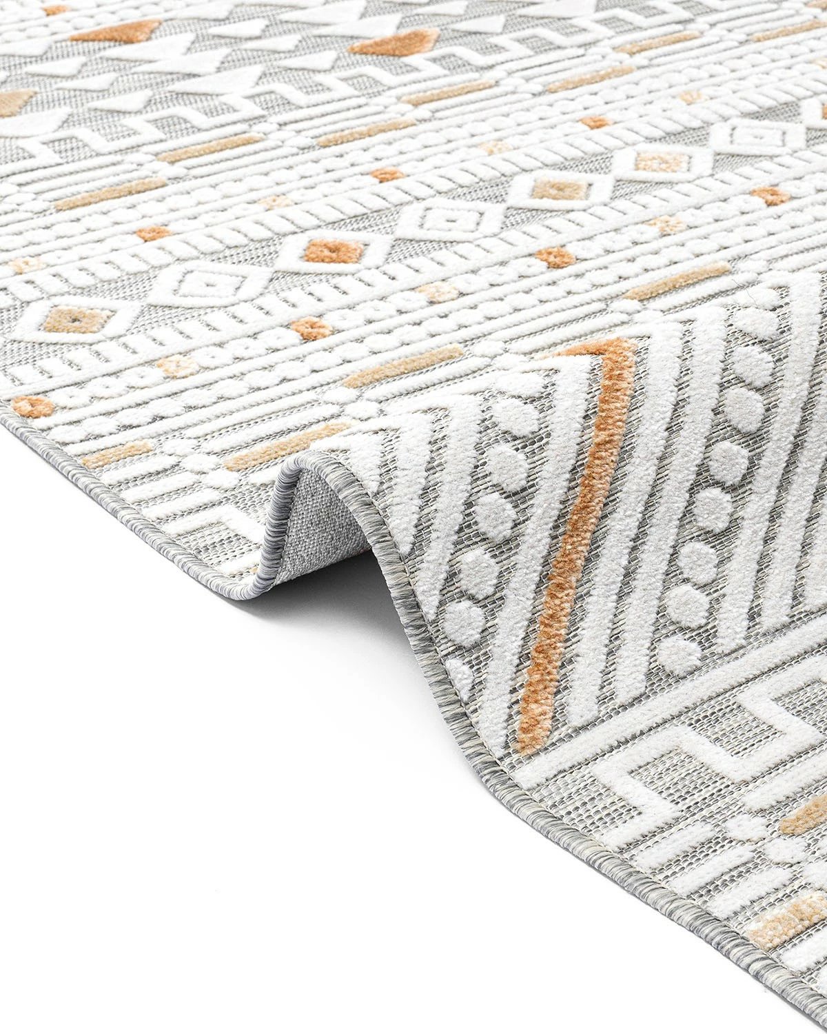 Qilim (117 x 180), Conceptum Hypnose, 65550A, ngjyrë rërë-krem, gri