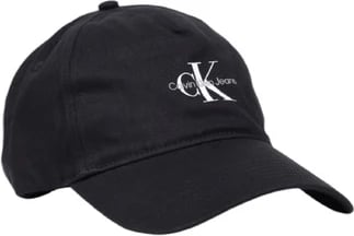 Kapelë Calvin Klein Jeans meshkuj, e zezë Kapelë Calvin Klein Jeans meshkuj, e zezë