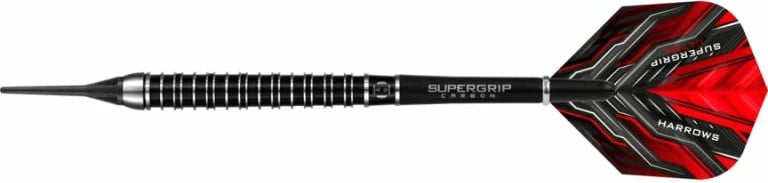 Shigjeta darts Harrows për meshkuj/femra, të zeza/të kuqe
