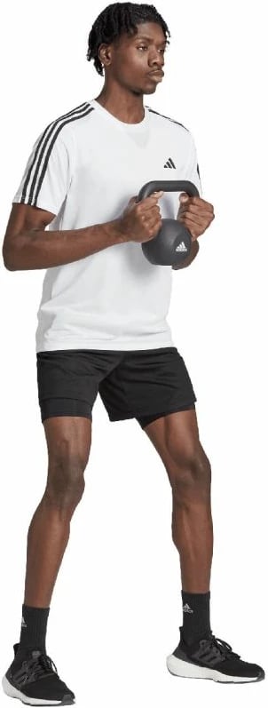 Maicë stërvitore adidas për meshkuj, e bardhë