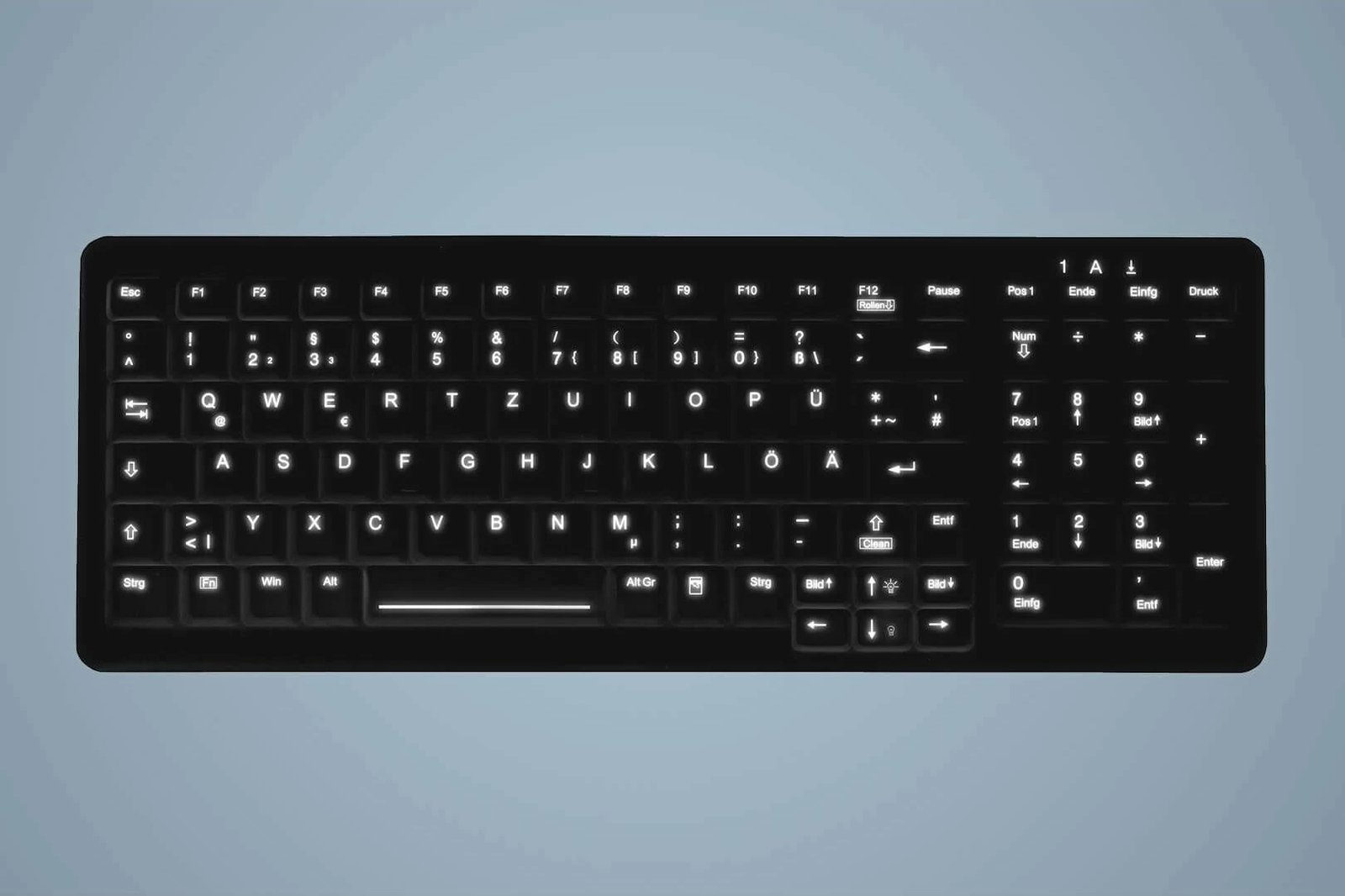 Tastierë Cherry Active Key AK-C7000, Wired, USB, QWERTZ, Ngjyrë e zezë