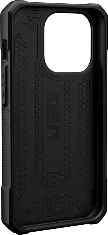 Mbështjellës Urban Armor Gear Monarch për celular, për Apple, 6.1", i zi