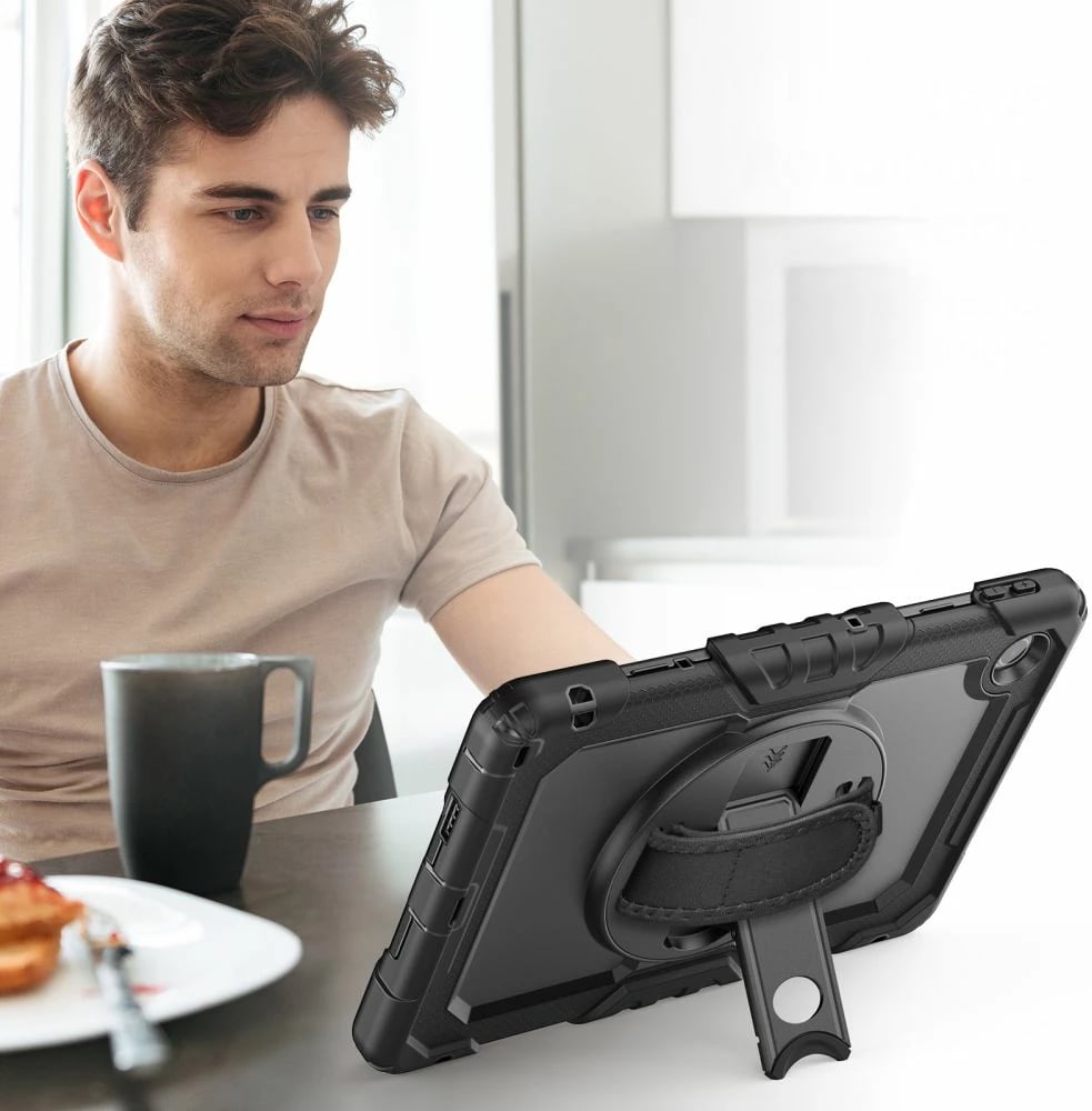 Mbështjellës Tech-Protect Solid për Lenovo Tab 10.1 TB-311, Zi