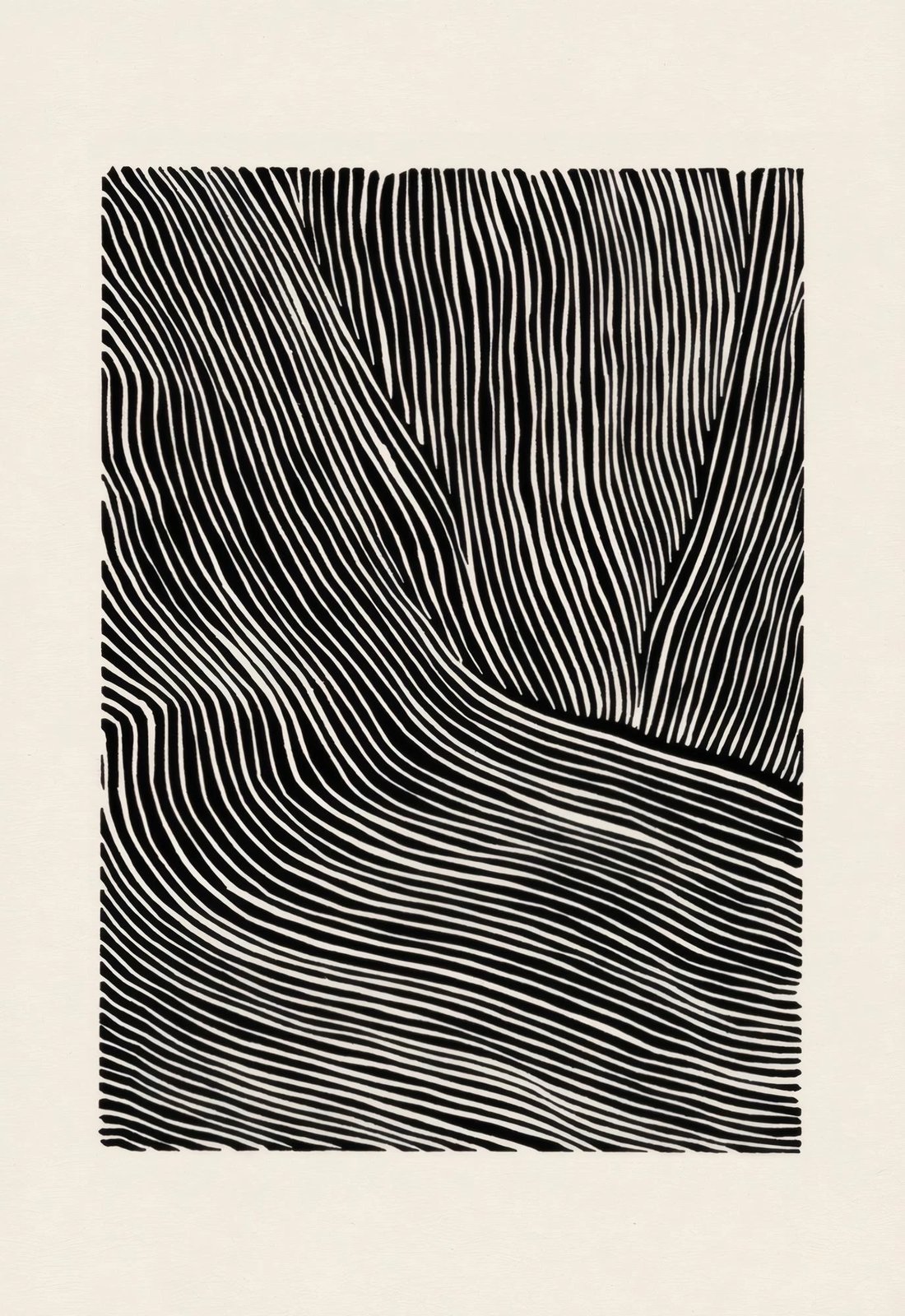 Pikturë dekorative me kornizë, Wallity, Lmnmdl32, shumëngjyrëshe, 33x48cm