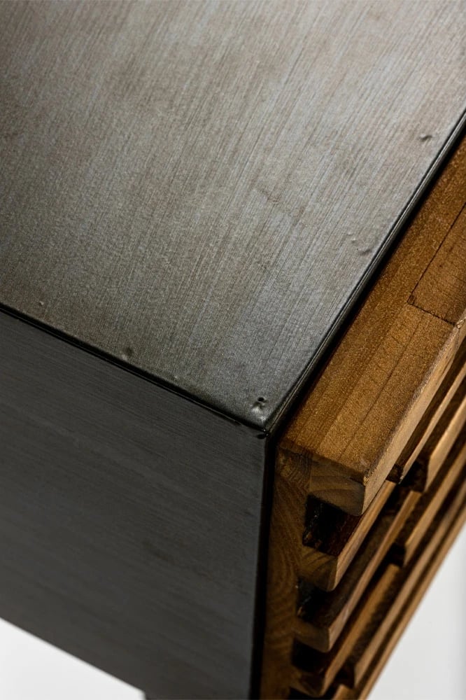 Komodinë Coast, e zezë-natyrale, 55x43x55.5