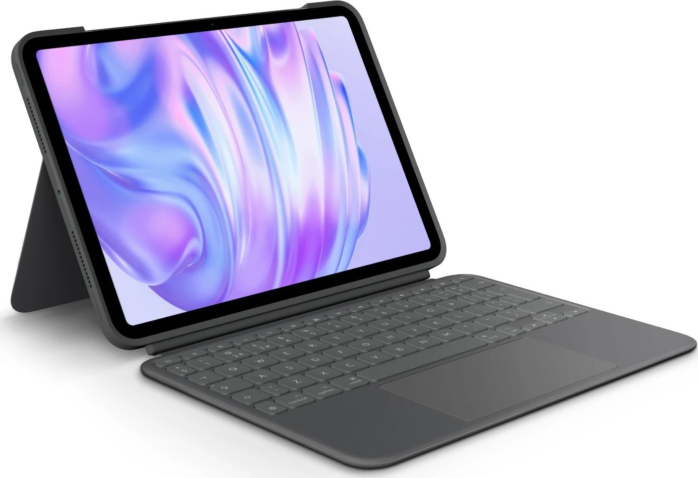 Mbështjellës tastierë Logitech Combo Touch, QWERTY, UK English, Trackpad, iPad Pro 11-inch, Grafit