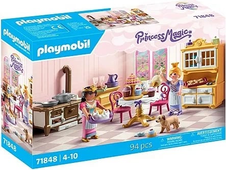 Set lodrash Playmobil Princess Magic 71848 Royal Kitchen, 94 pjesë
