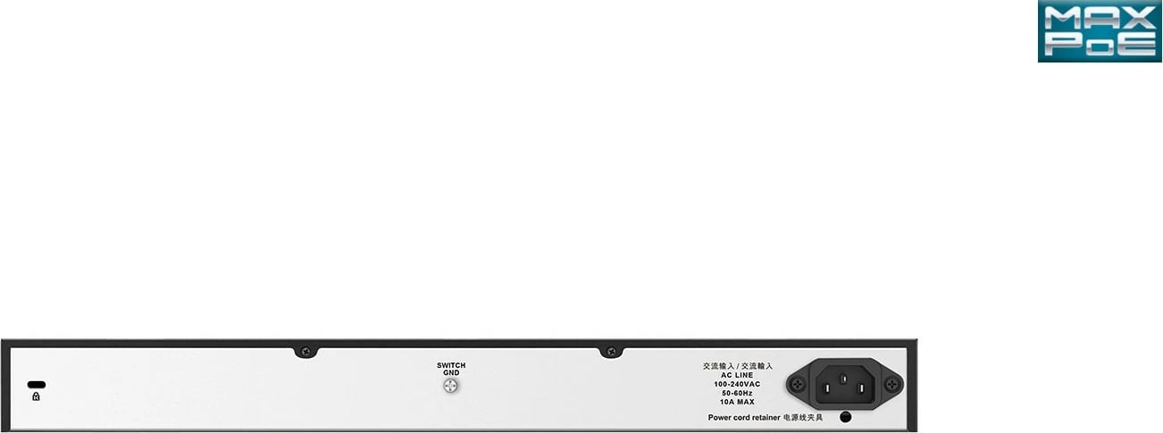 Switch D-Link DGS-1026MP, 26 porte, Gigabit, PoE, montim në rack