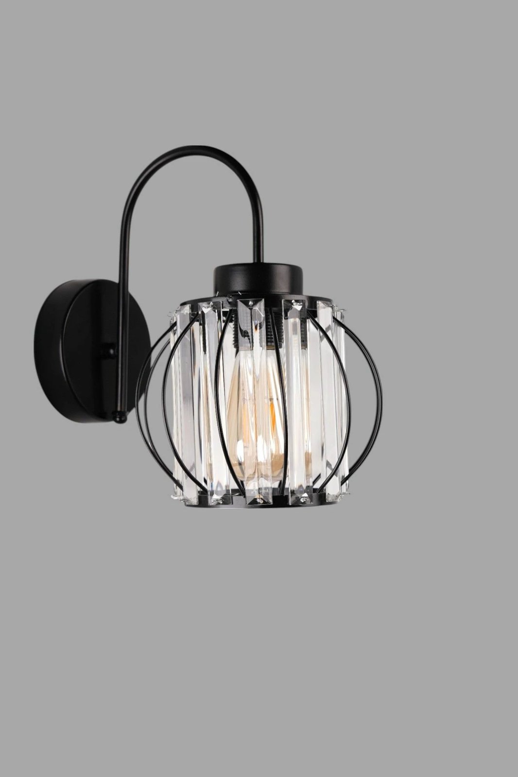 Llambë muri Opviq, 9042-1A, e zezë Llambë muri Opviq, 9042-1A, e zezë