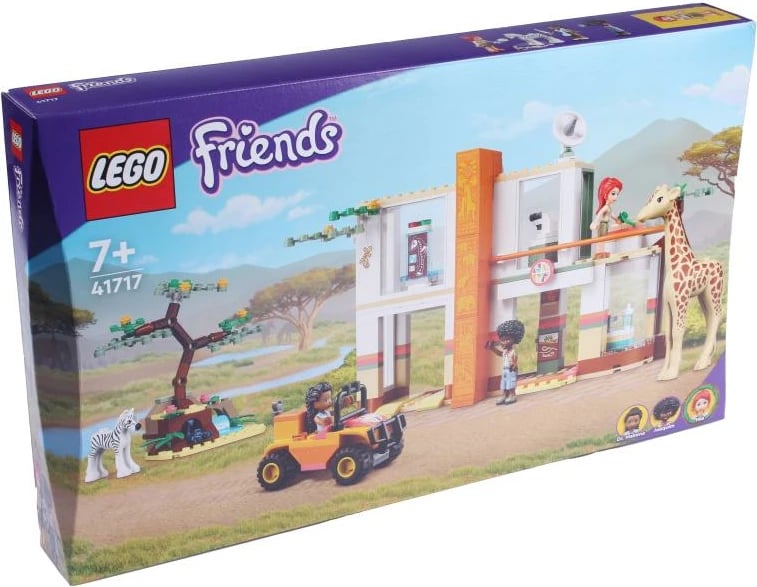 Set ndërtimi LEGO Friends, LEGO, 41717, mision shpëtimi i kafshëve, 7+, verdhë