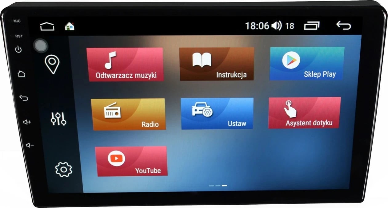 Navigacion Android për Kia Ceed I 2006-09, 4/64 GB, E zezë