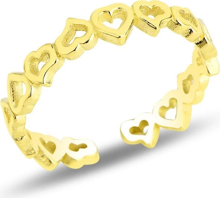 Unazë argjendi, ngjyrë ari, Jumeon, SGTL11821