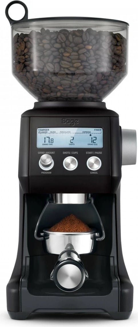 Mulli kafeje, Sage, SCG820BTR Smart Grinder Pro, 450 g, 165 W, 60 cilësime, Black Truffle