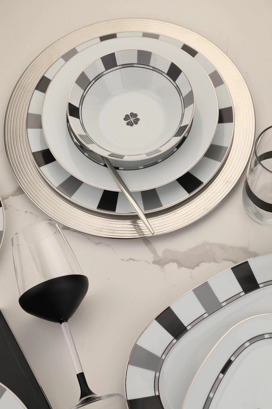 Set enësh për drekë, 27 copë, Hermia Concept, LB27YT43012688