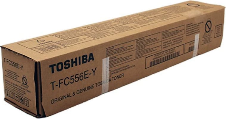 Toner, Toshiba, T-FC556E-Y (TFC556EY) 6AK00000362/6AK00000461, rendiment deri 24,000 faqe, origjinal, e verdhë
