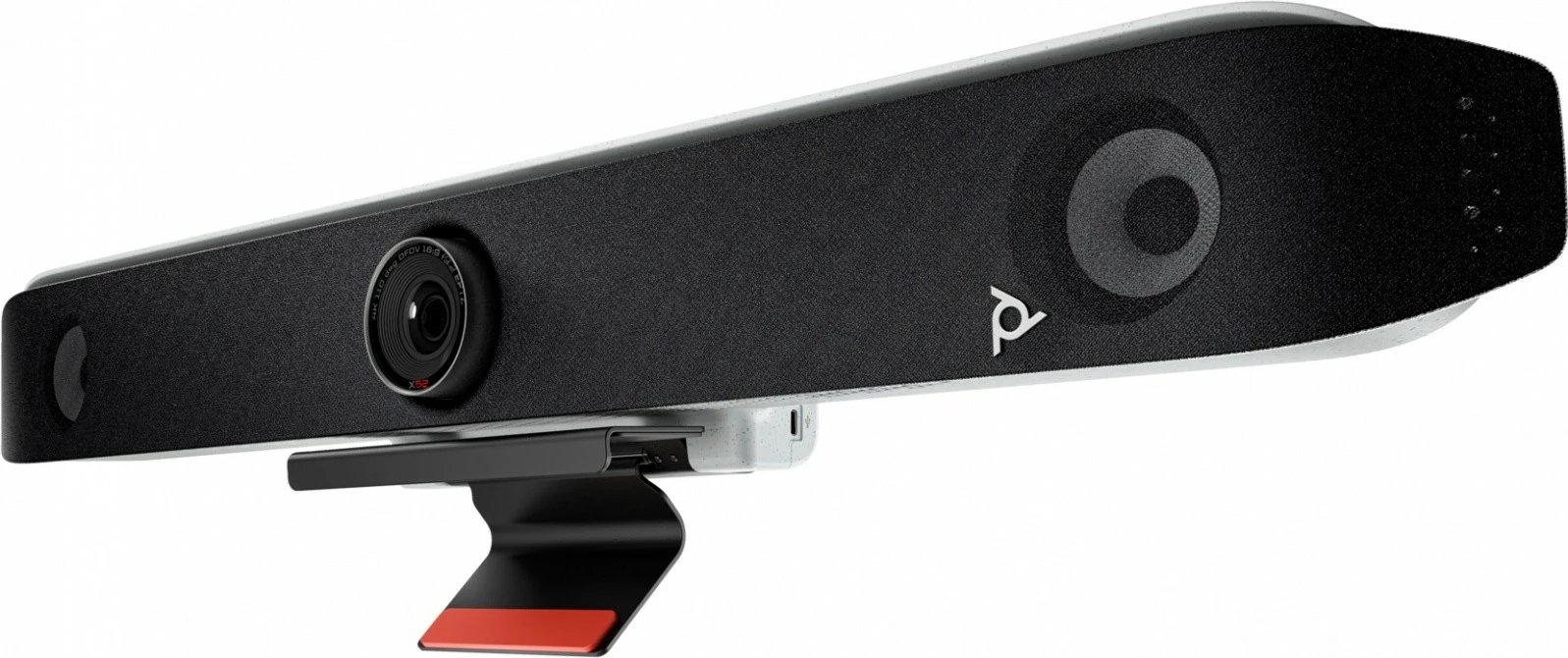 Video bar POLY Studio X52, 4K Ultra HD, mikrofon i integrum, i zi
