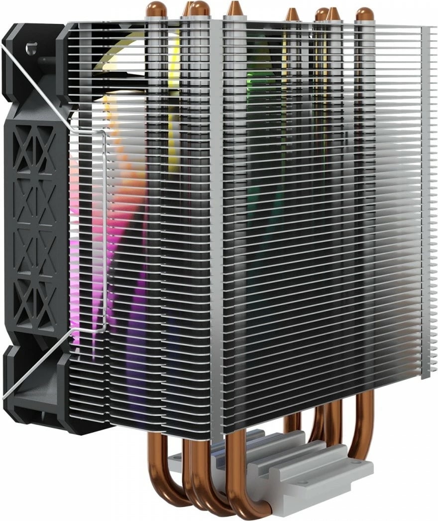 Kasë ftohëse procesori Savio Vortex X2 ARGB, 120 mm, 4 heatpipe, ARGB Kasë ftohëse procesori Savio Vortex X2 ARGB, 120 mm, 4 heatpipe, ARGB