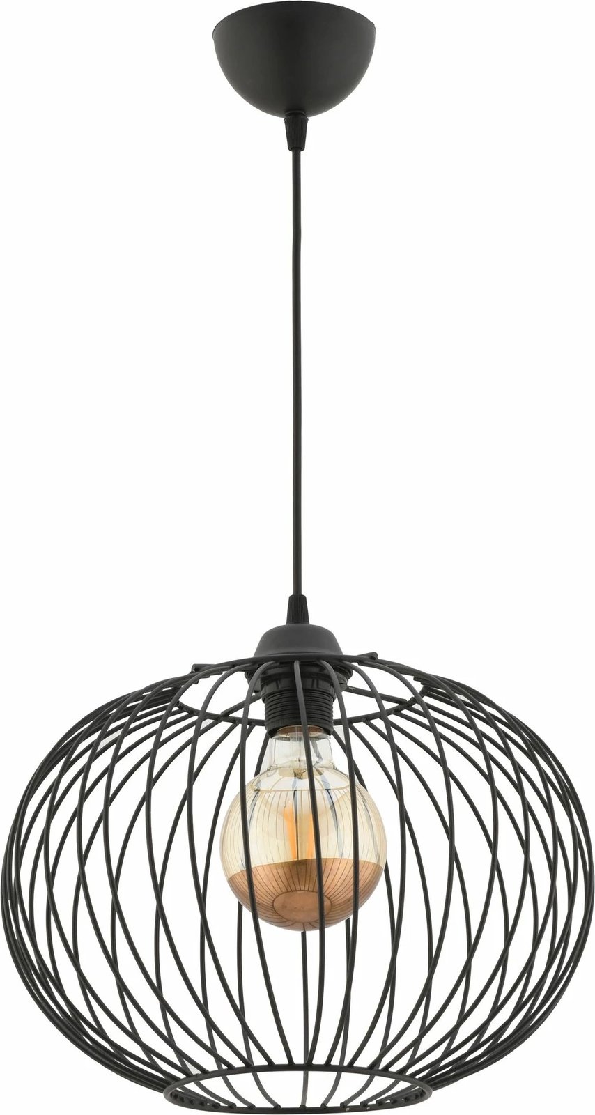 Llambë tavani Opviq, sferoid, ngjyrë e zezë