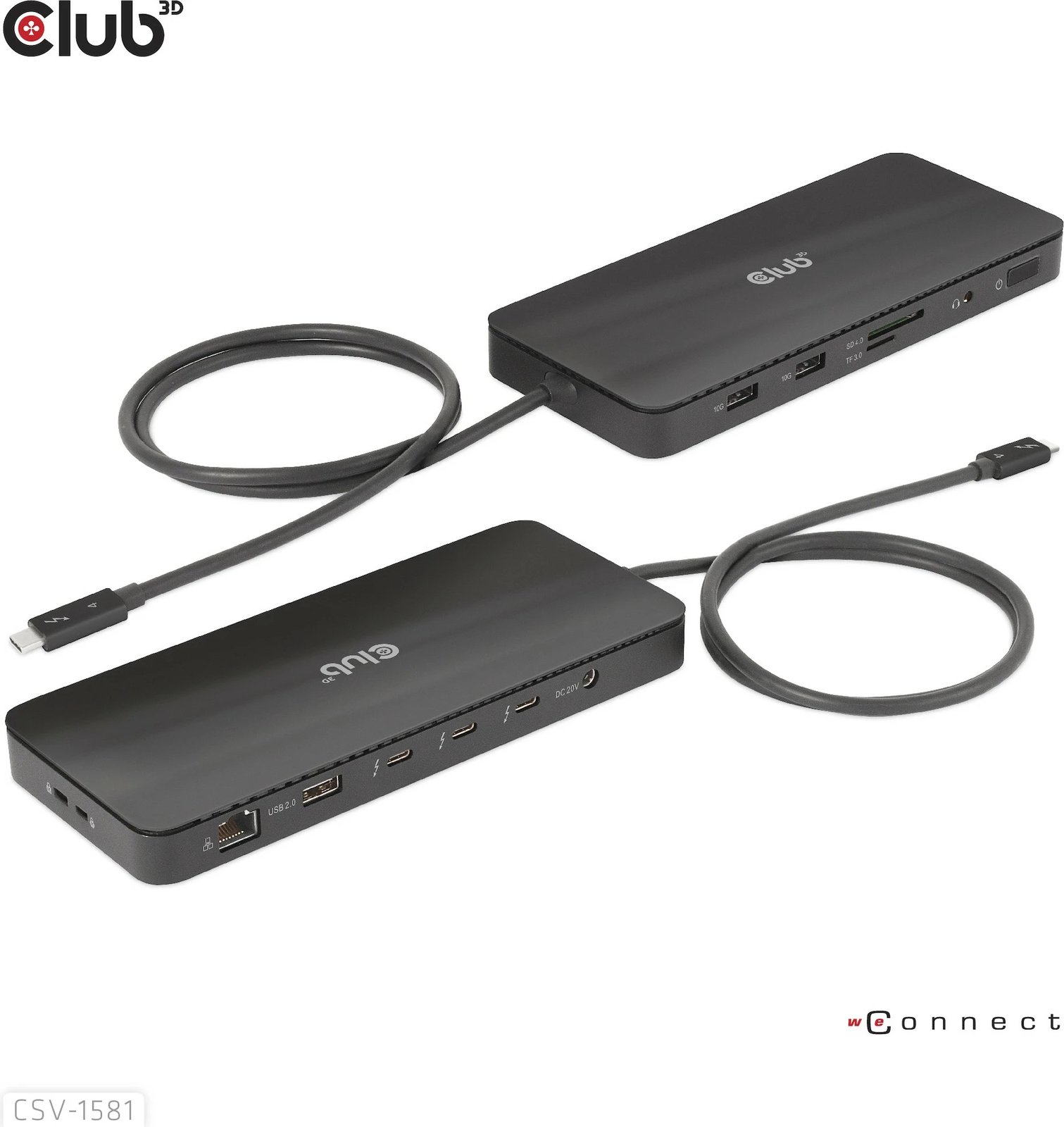Docking station Club3D Thunderbolt4 11-in-1, 140W, i zi