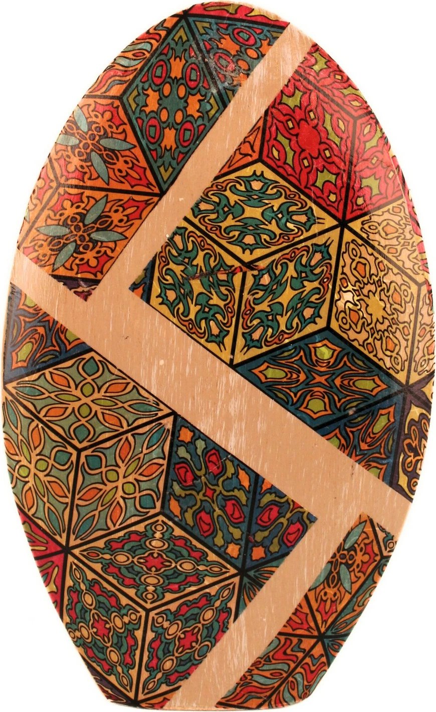 Objekt dekorativ prej qeramike, shumëngjyrësh, Evila Originals, YL617