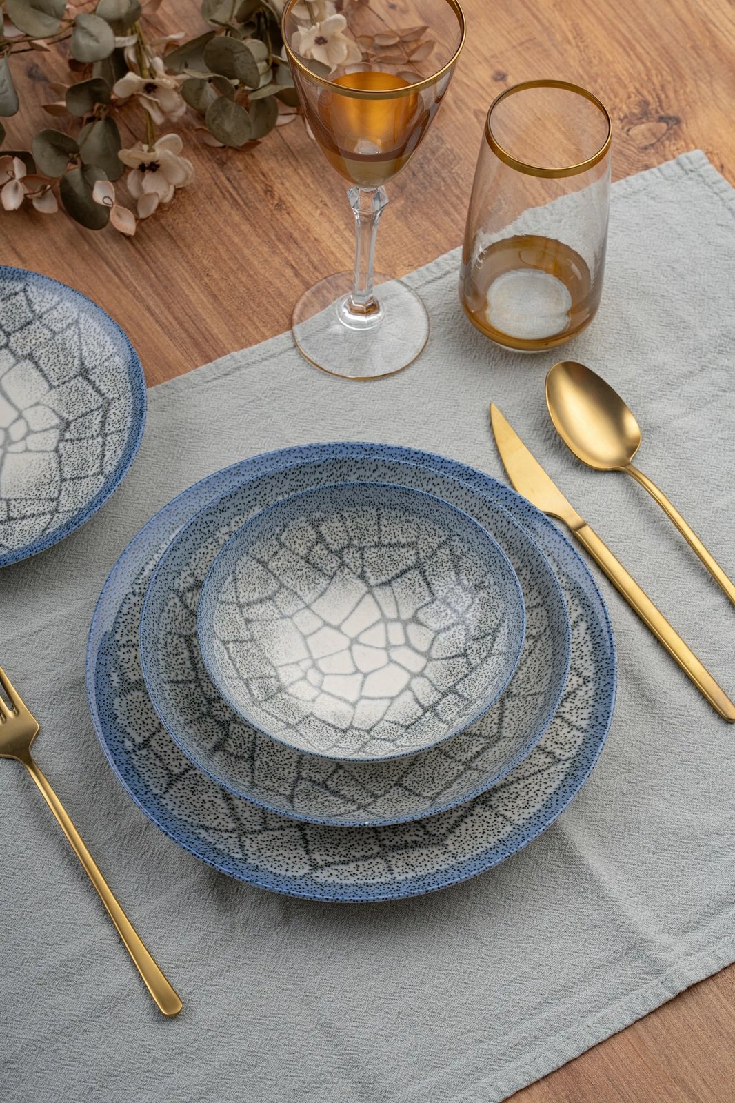 Set enësh për drekë (24 copë), Hermia, GBSATN24KY4R13261