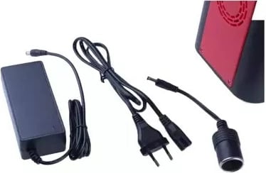Stacion portativ energjie DEDRA DEZS0300, 20000 mAh, 500 W, Kuq