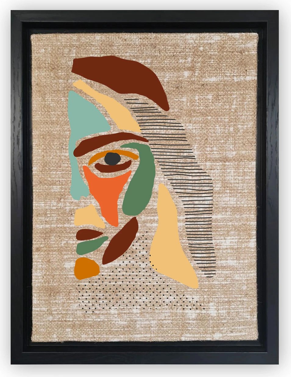 Pikturë dekorative në kanavacë, shumëngjyrëshe, LSJ21927856921, 36x46cm