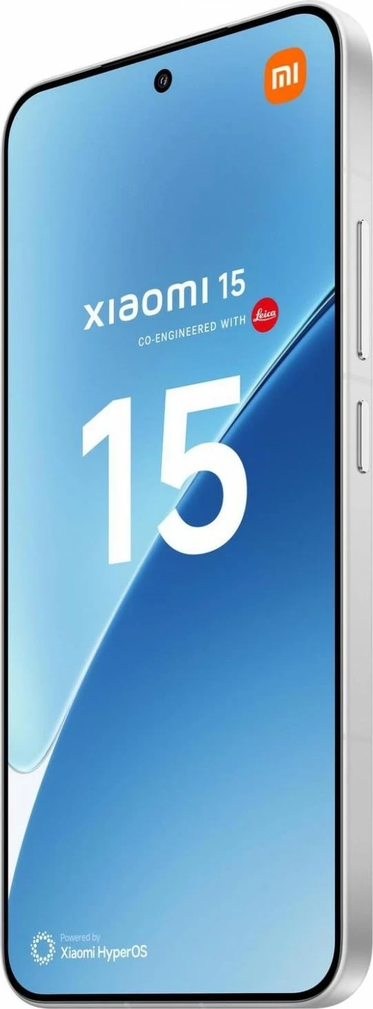 Celular Xiaomi 15, 6.36",  12+256GB, i bardhë