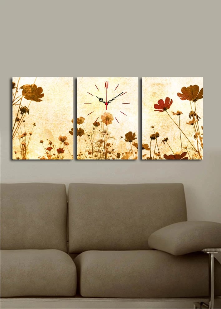 Orë muri dekorative në kanavacë (3 pjesë), Wallity, 3P3040CS-55