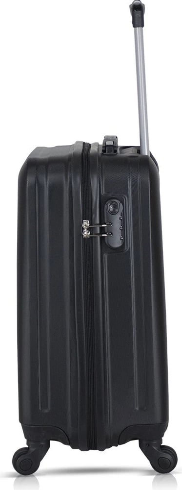 Set valixhesh (2 copë), ngjyrë e zezë, Zoozie Bags, 1604