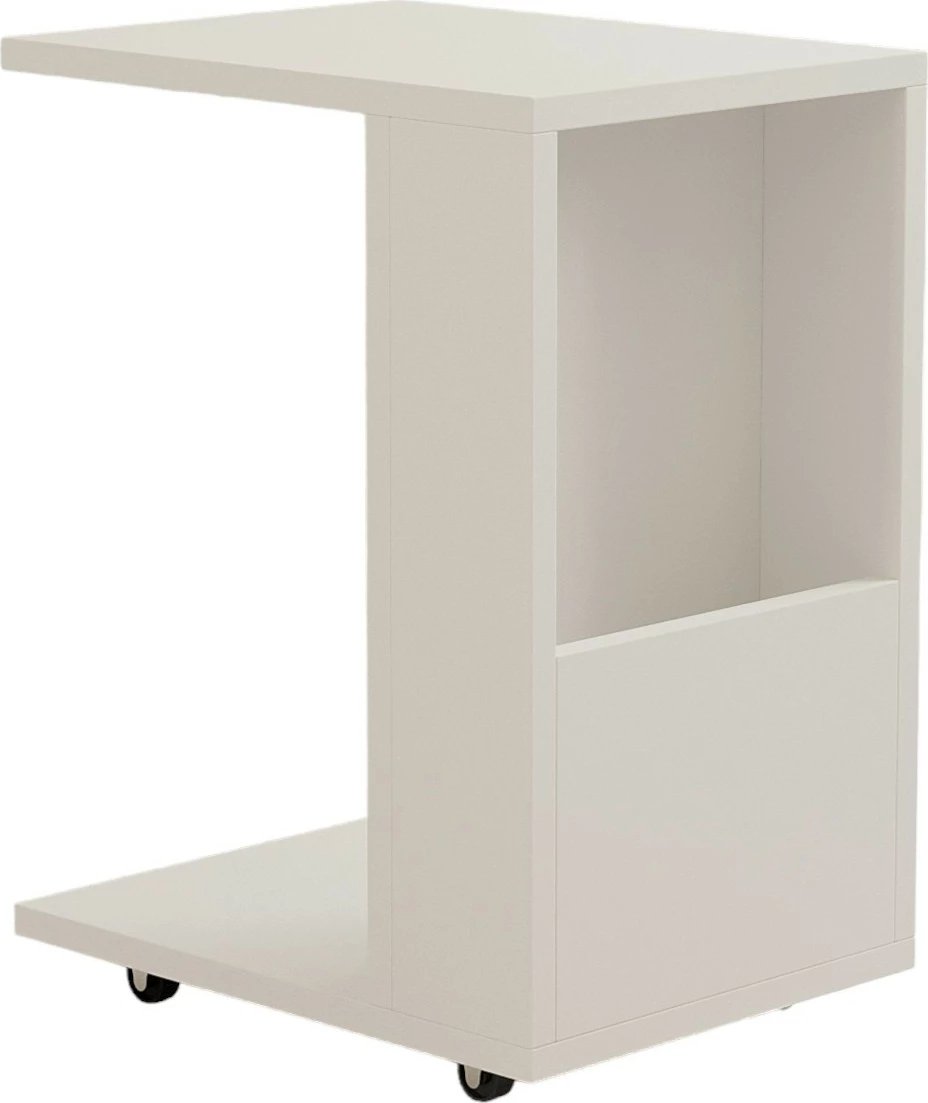 Tavolinë anësore, ngjyrë e bardhë, Skye Decor, Star