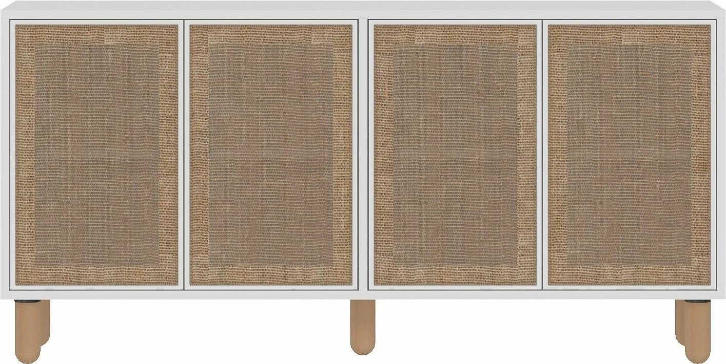 Konsolë Skye Decor Leıla, e bardhë