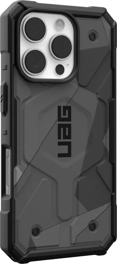Mbështjellës Urban Armor Gear Pathfinder SE për iPhone 16 Pro, Gri