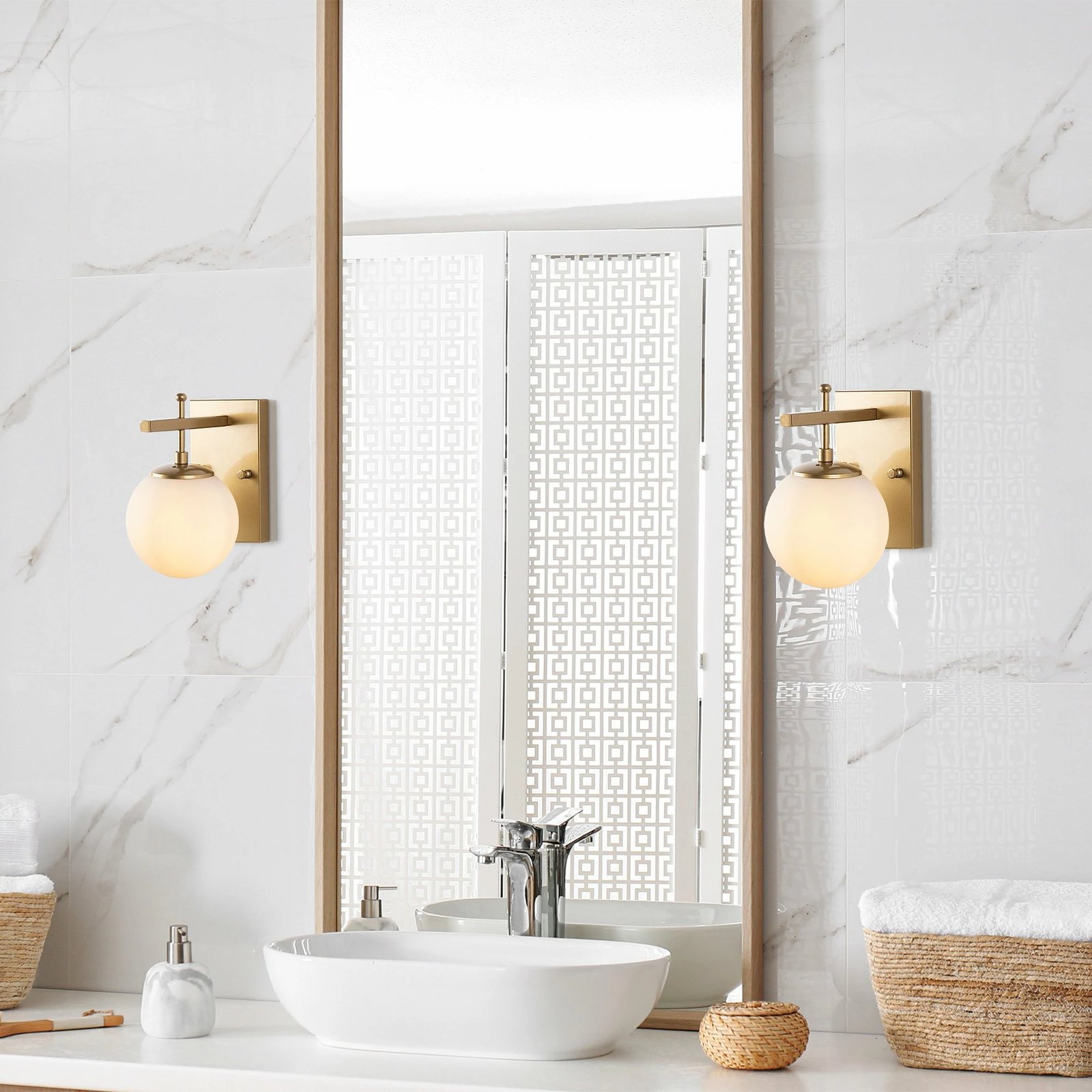 Llambë muri Opviq, Zahar - 13110, ngjyrë ari