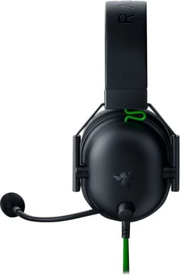 Kufje gaming me mikrofon Razer BlackShark V2 X 7.1, drejtues 50 mm, lidhje 3.5 mm, kabllo 1.5 m, 240 g, e zezë (RZ04-03240100-R3M1)