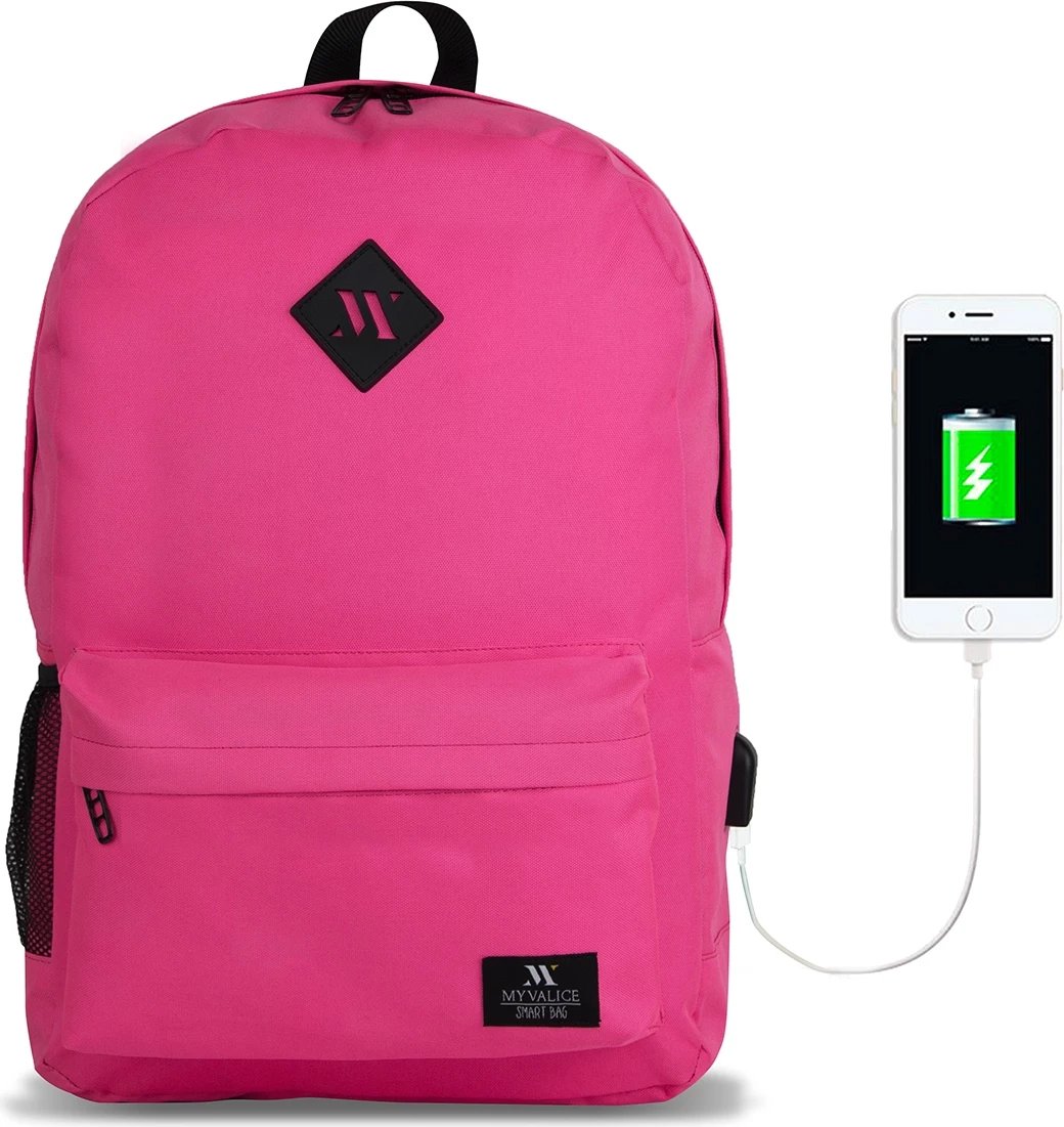 Çantë laptopi Zoozie Bags, rozë, 8718