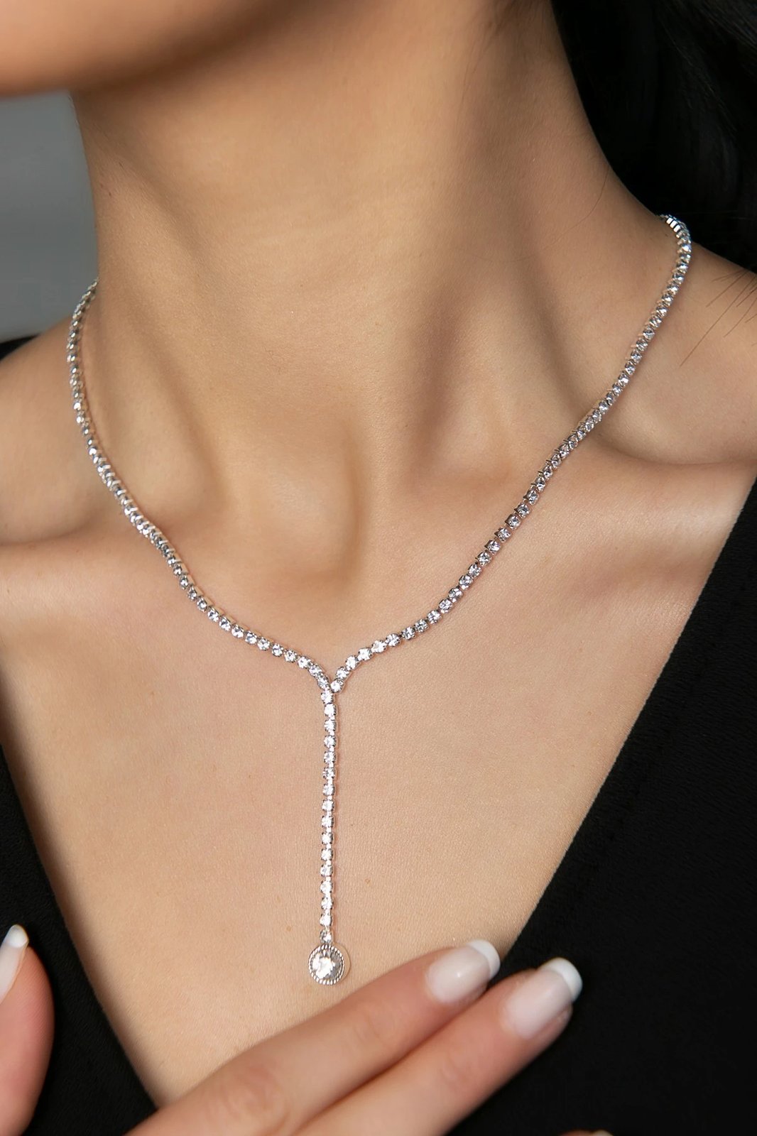 Varëse metalike Elika, ngjyrë argjendi, CK9527