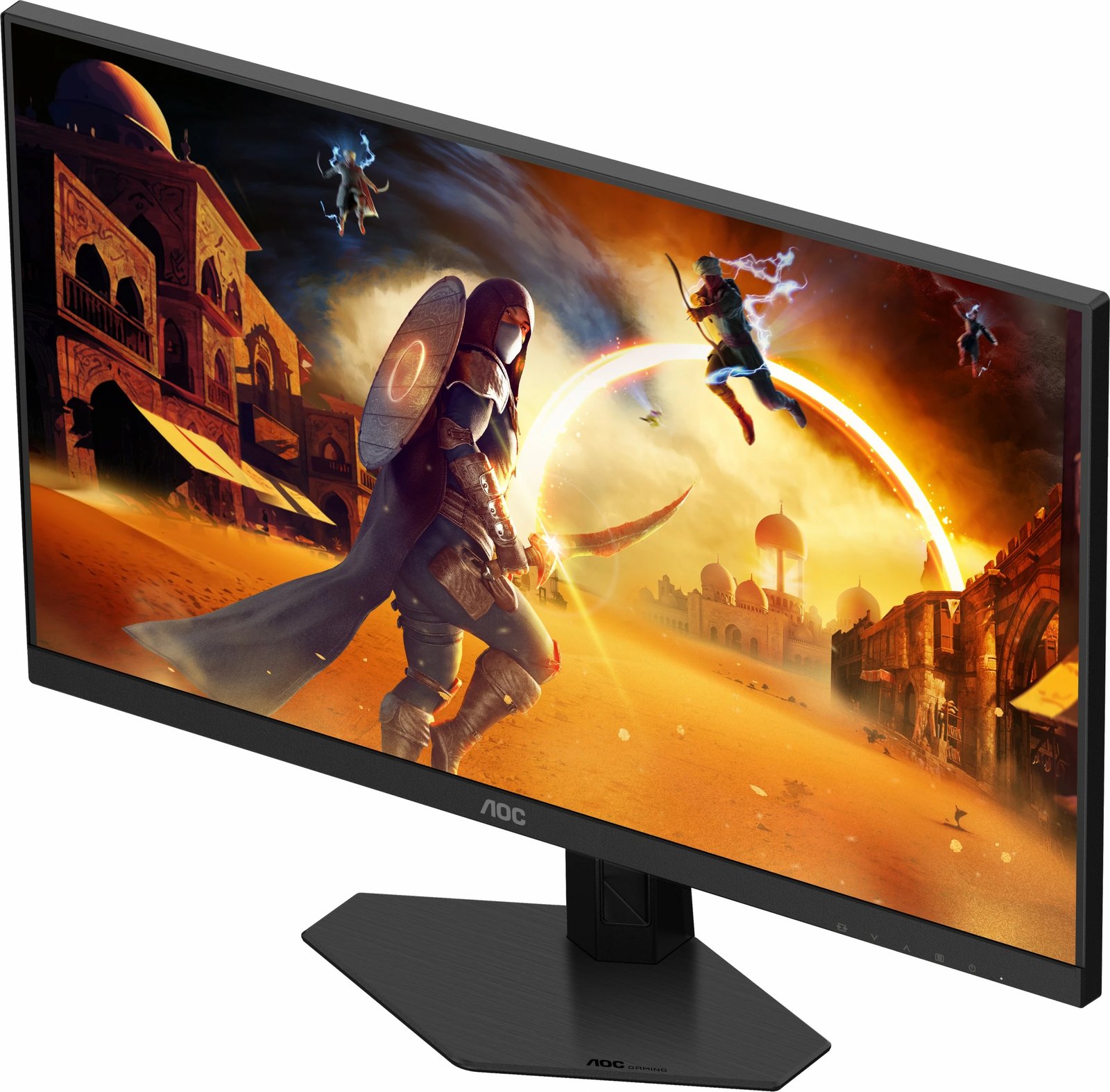 Monitor gaming AOC 27G4HRE 27 inç, Full HD, 200Hz, IPS, i zi/kuq Monitor gaming AOC 27G4HRE 27 inç, Full HD, 200Hz, IPS, i zi/kuq