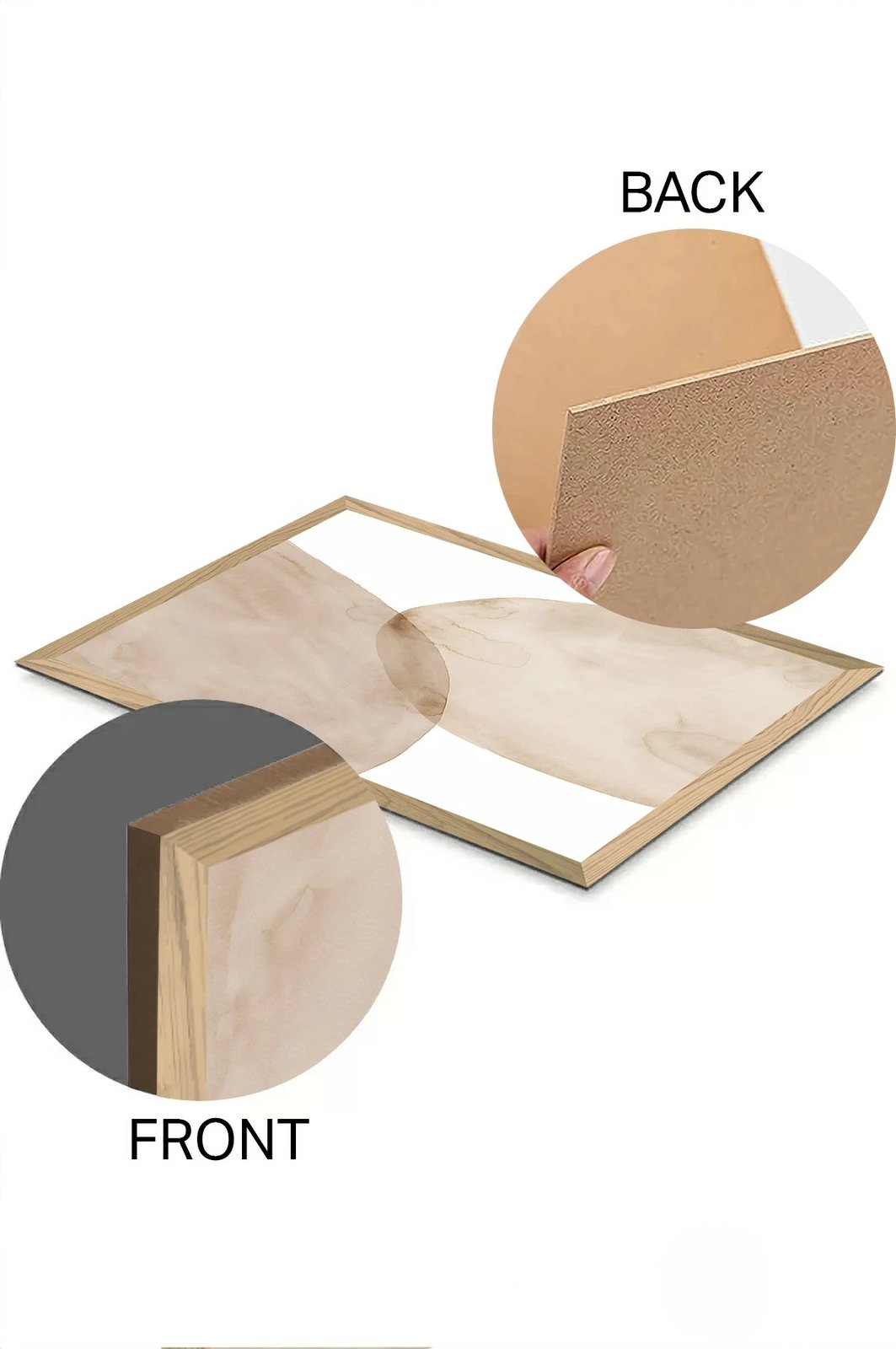 Pikturë dekorative për mur, Tekhammdf12, shumëngjyrëshe, 33x48cm