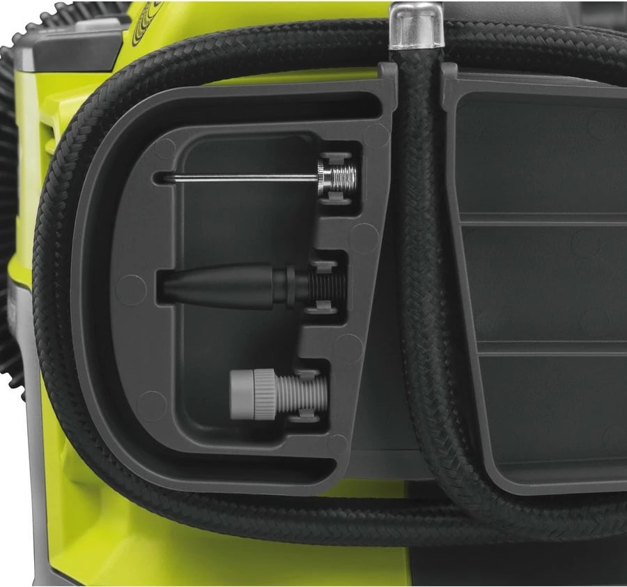 Kompresor me bateri Ryobi R18I-0, portativ, zi/gjelbër