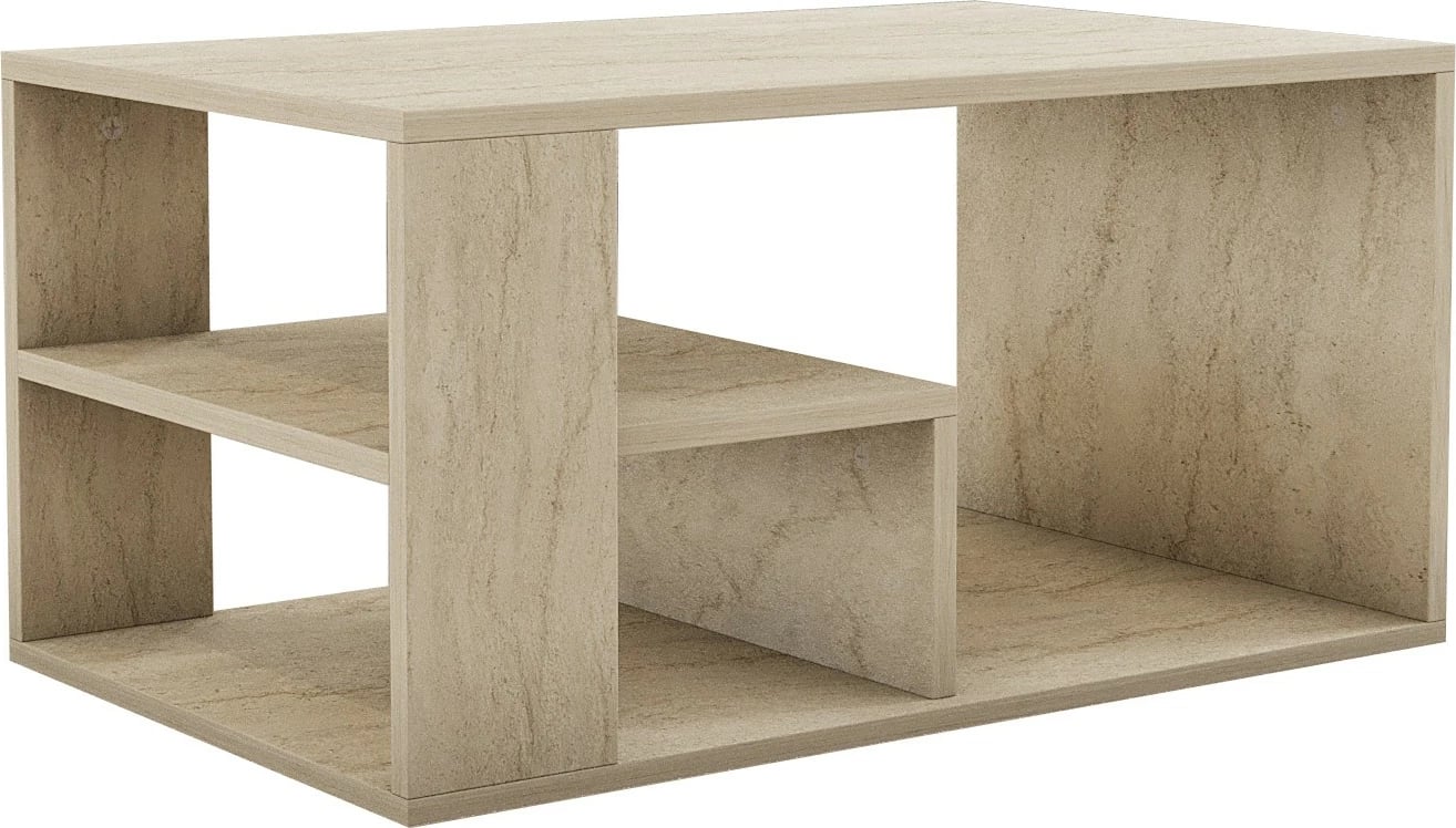 Tavolinë kafeje Hanah Home, Eros, ngjyrë travertin