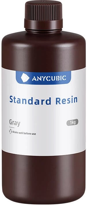Resin për printer 3D AnyCubic Standard, SPTGY-104E, 1 kg, Gri