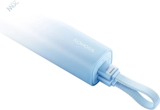 Powerbank Romoss PSC05C, 5000mAh, 10.5W, blu